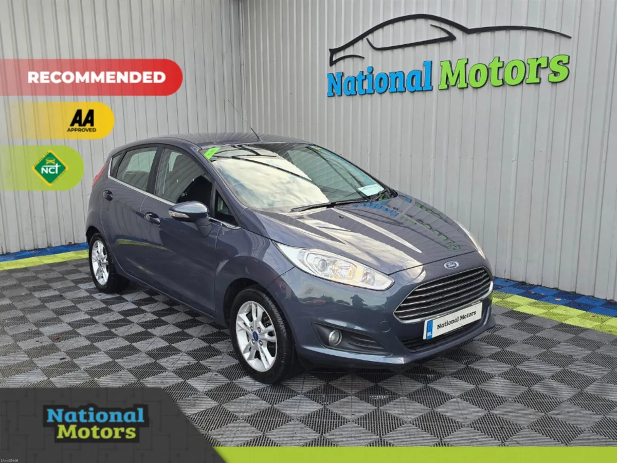 2014 Ford Fiesta ZETEC 1.0 PETROL - Image 1