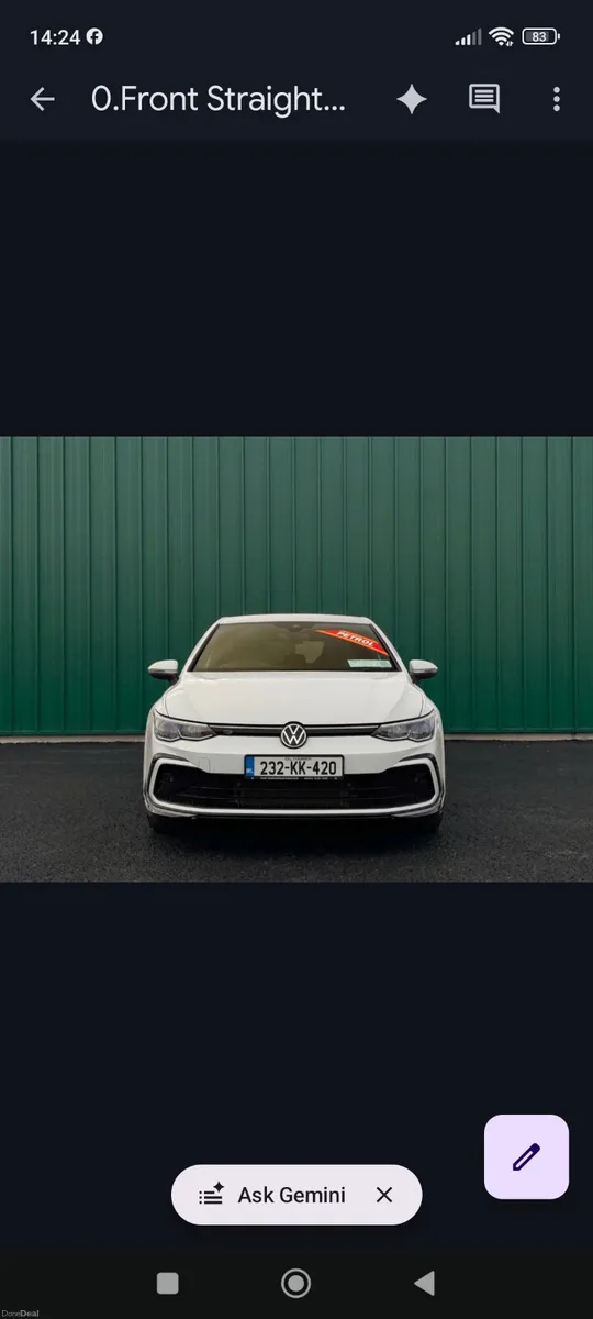 --Volkswagen Golf  R-Line--2023-- - Image 4