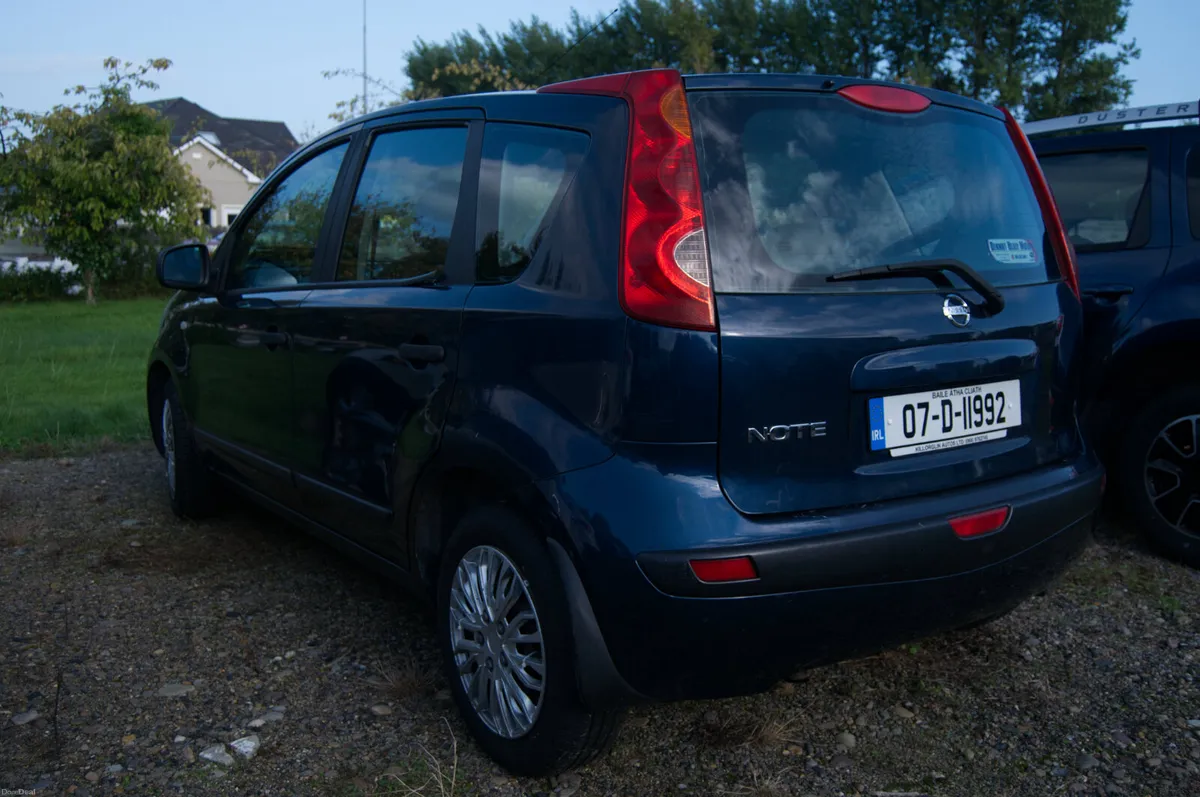 Nissan Note 2007   1.4 5dr SXE - Image 4