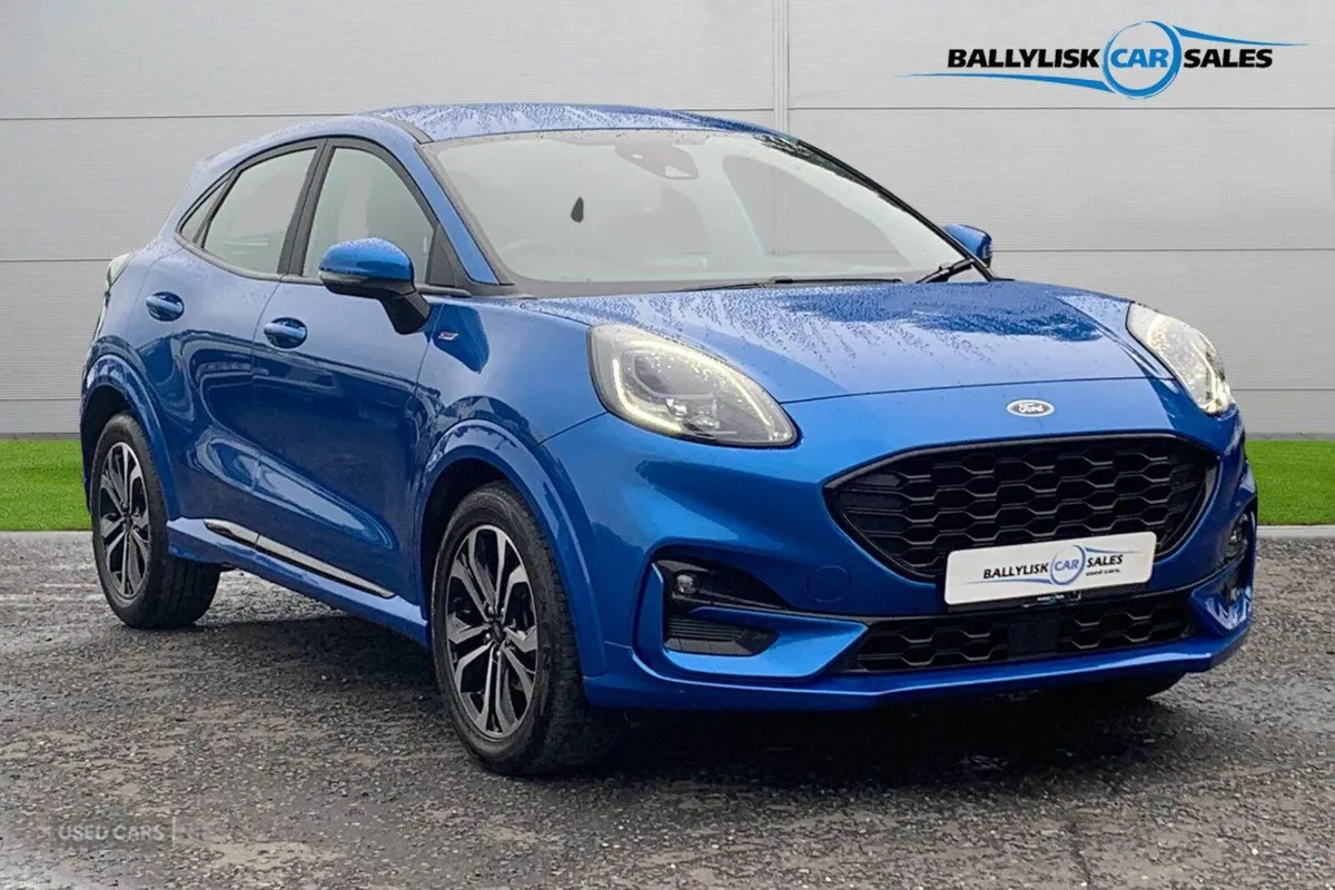 Ford Puma 1.0T 125PS ST-Line in Desert Island Blue - Image 1
