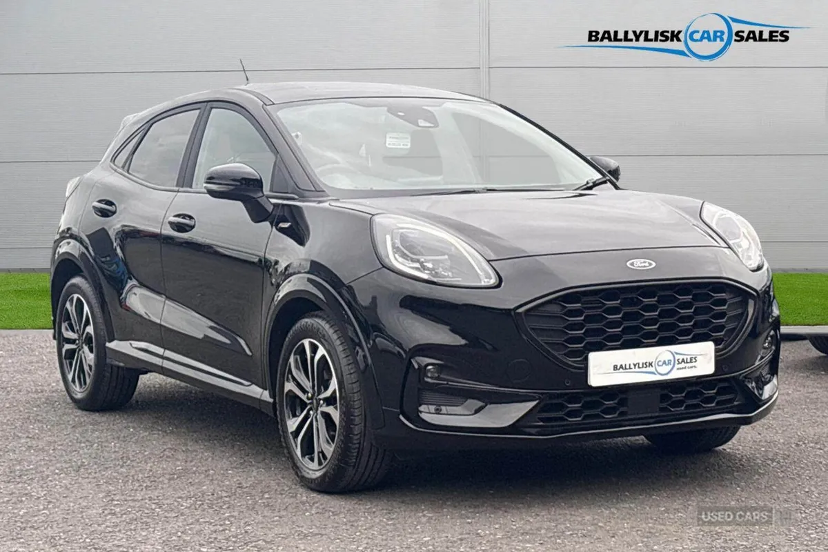 Ford Puma 1.0T 125PS ST-Line in Agate Black with 1 - Image 1