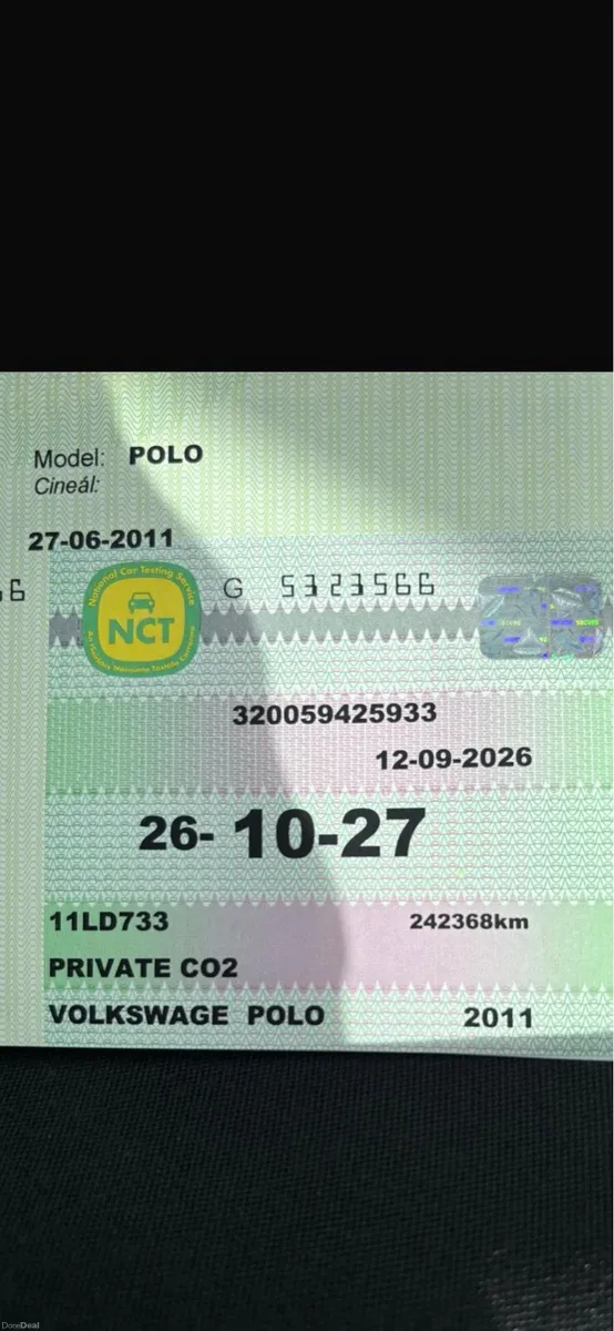 1.2 DIESEL NCT OCT 2027.2 Owner car - Image 1