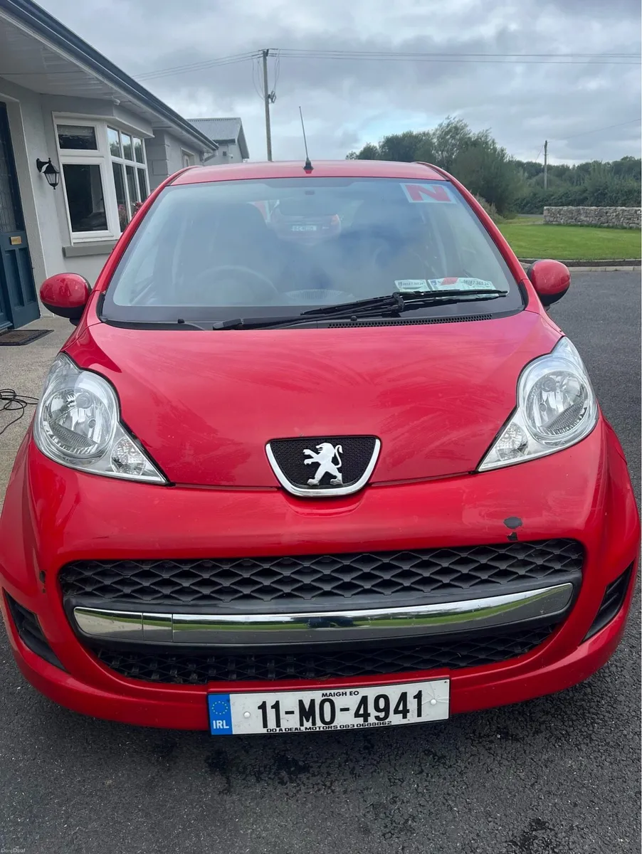 Peugeot 107 2011 low mileage NCT 04.27 - Image 1