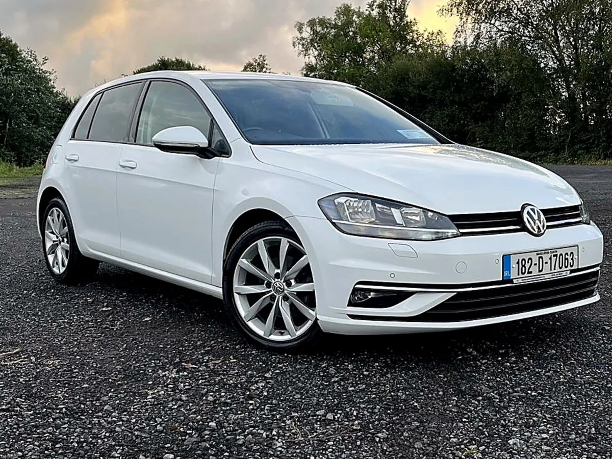 2018 (182) VW Golf 1.6 TDI Highline — €15,950 - Image 1