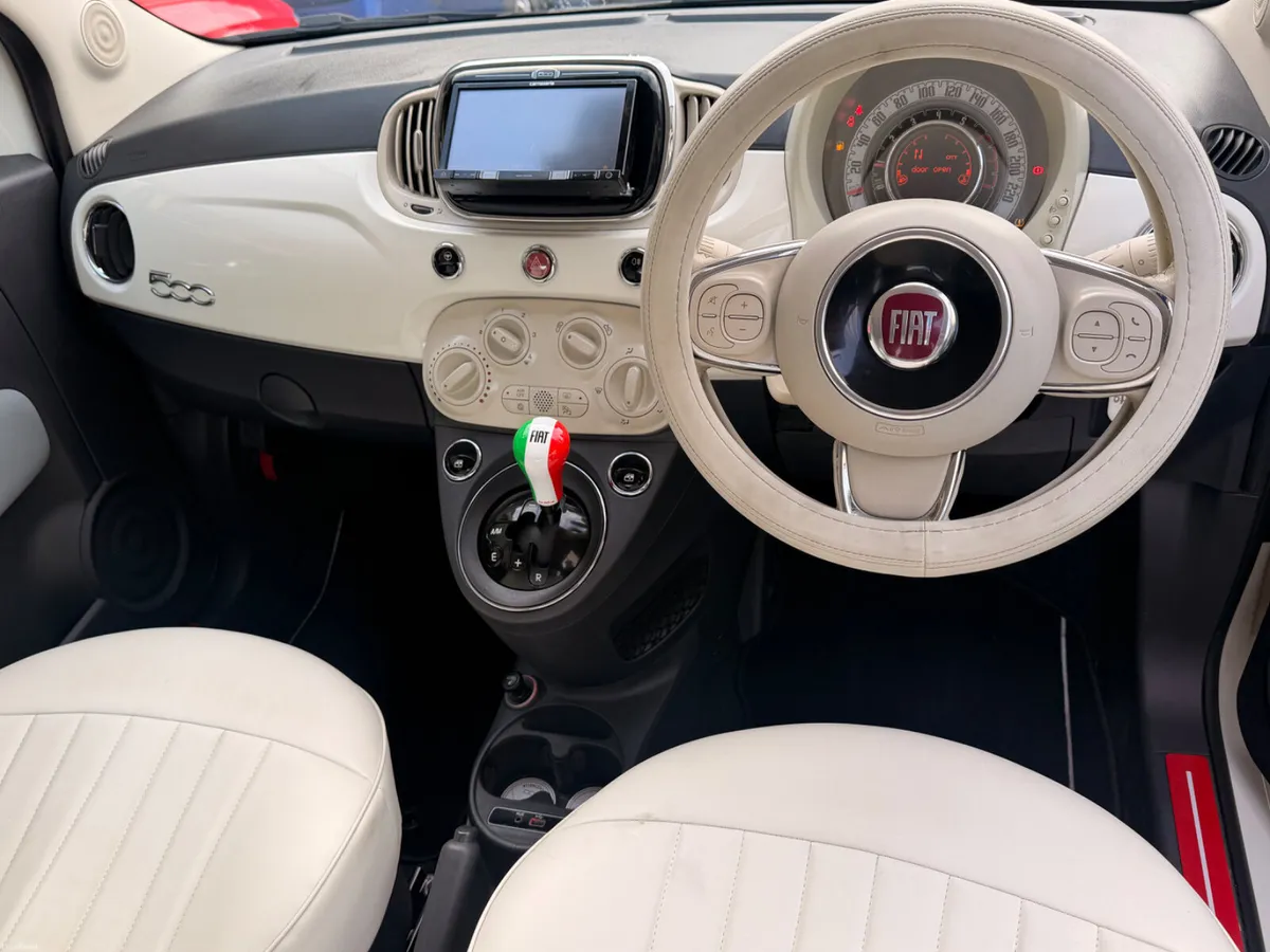 Fiat 500 2017 1.2 Automatic with Leather seats - Image 6