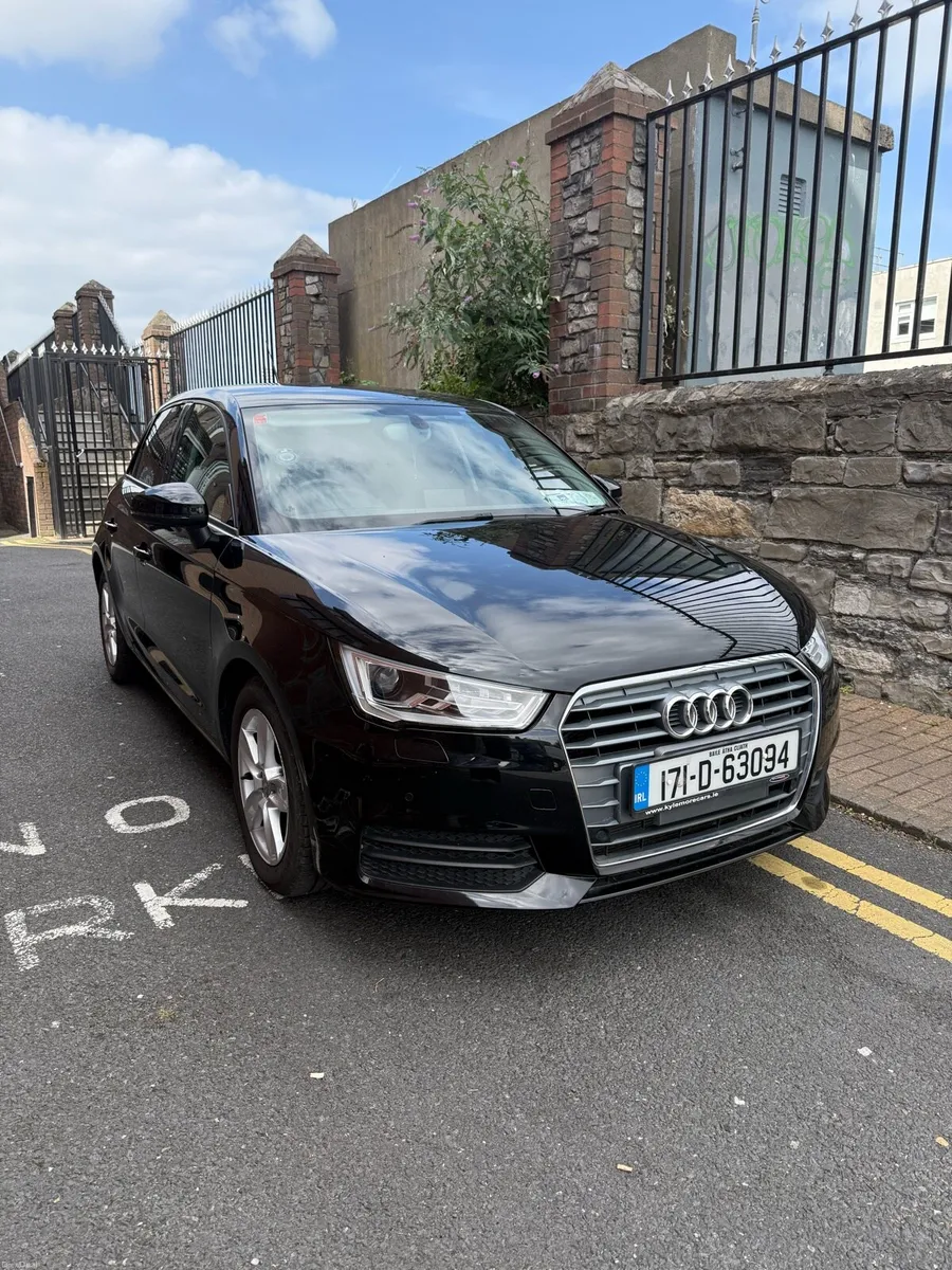 2017 Black Audi A1 Sportback - Image 1