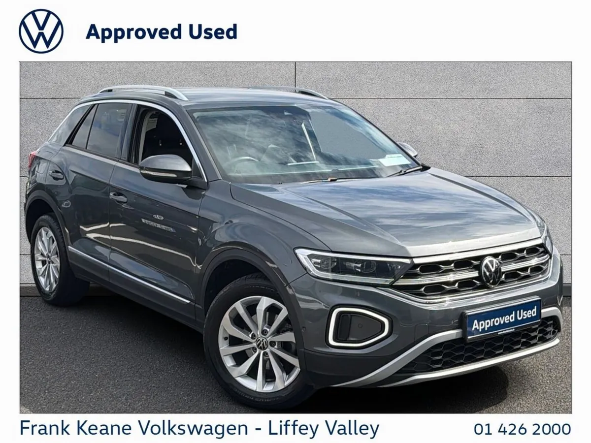 Volkswagen T-Roc STYLE 1.0 TSI 110HP *INDIUM GREY - Image 1