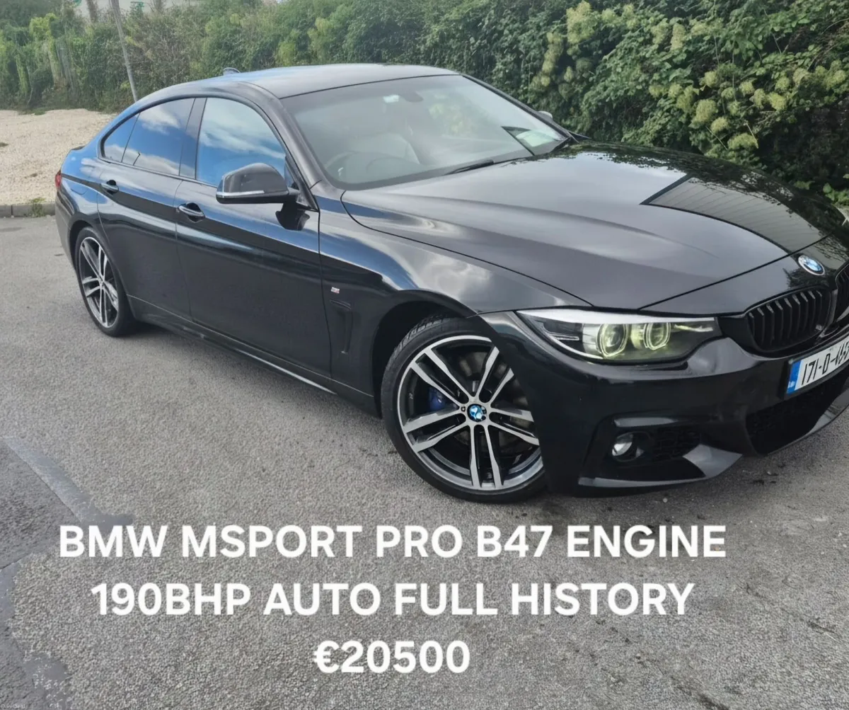 420D GRAN COUPE MSPORT PRO AUTO B47 190BHP AUTO - Image 1