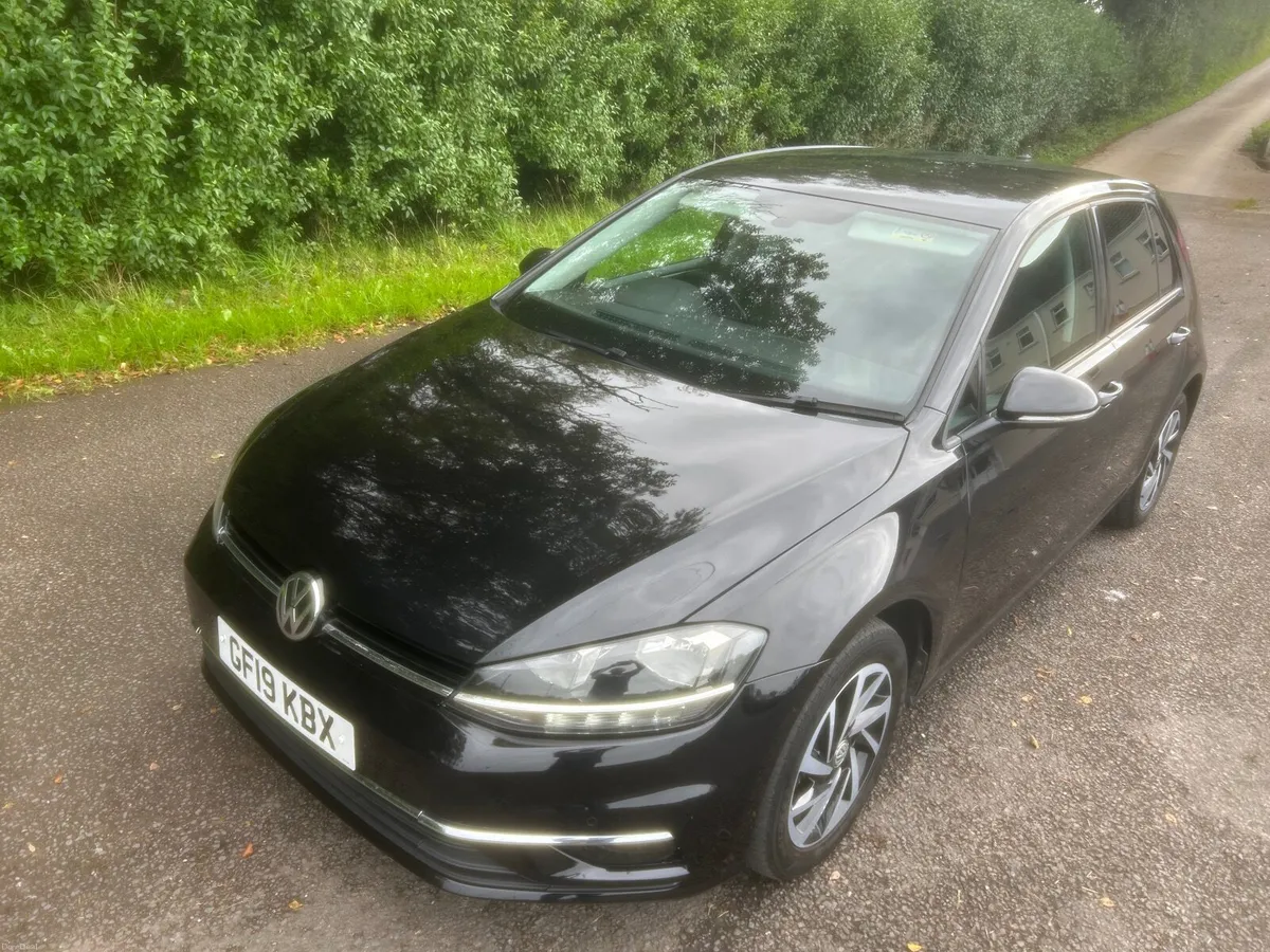 2019 VW golf 1.6 Tdi, MATCH, only 48000 miles, - Image 2