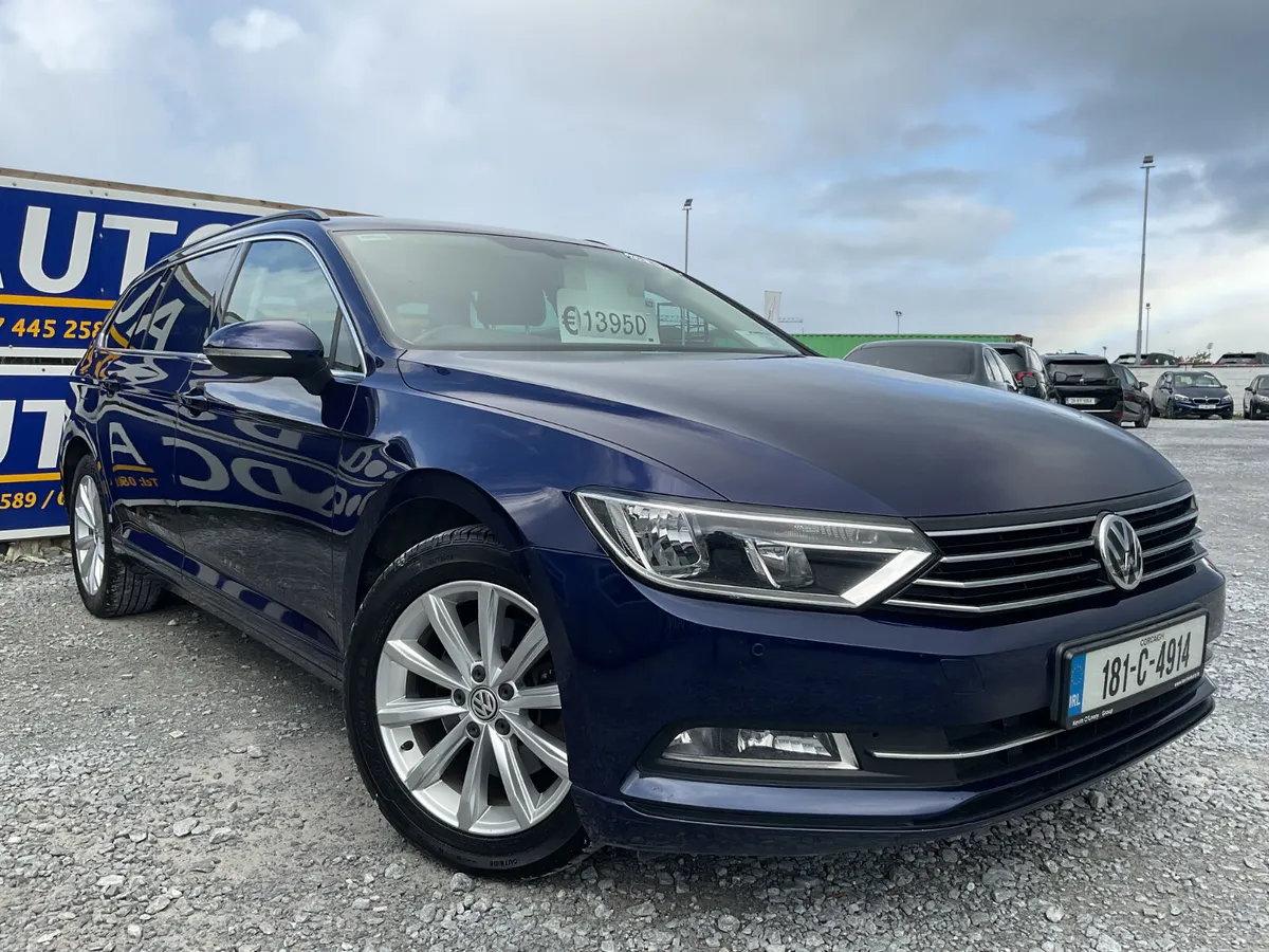 2018 VW PASSAT ESTATE 1.6 TDI LOW KMS SPOTLESS - Image 1