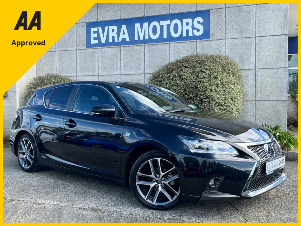 Lexus CT F-SPORT AUTOMATIC HYBRID 1.8 PETROL //LOW - Image 1