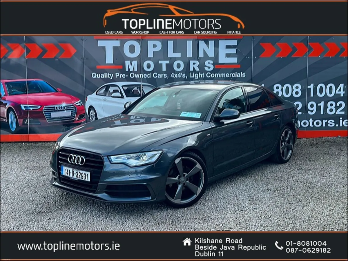 ==AUDI A6//S-LINE ULTRA//BLACK LEATHER//NEW NCT== - Image 1