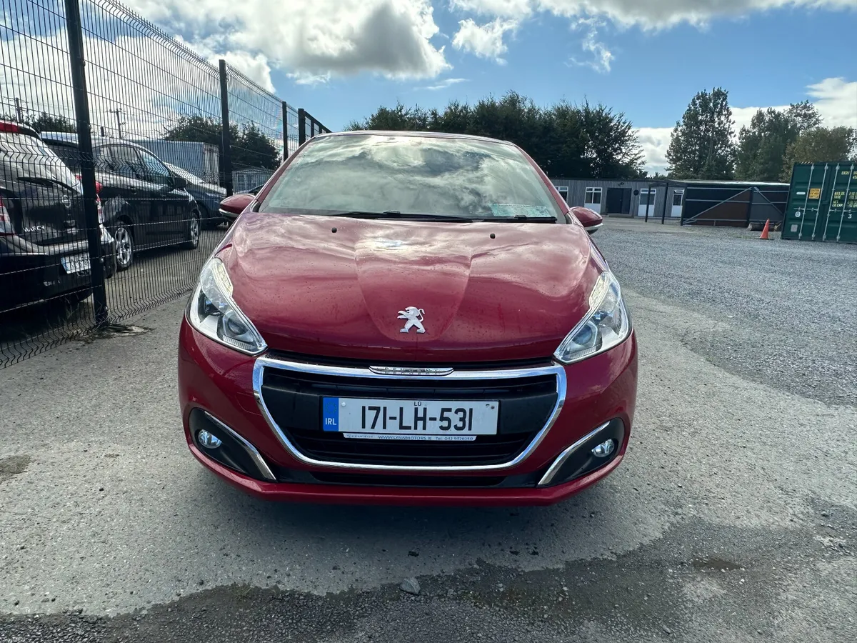 Peugeot 208 2017 Manual Nct and Tax - Image 1