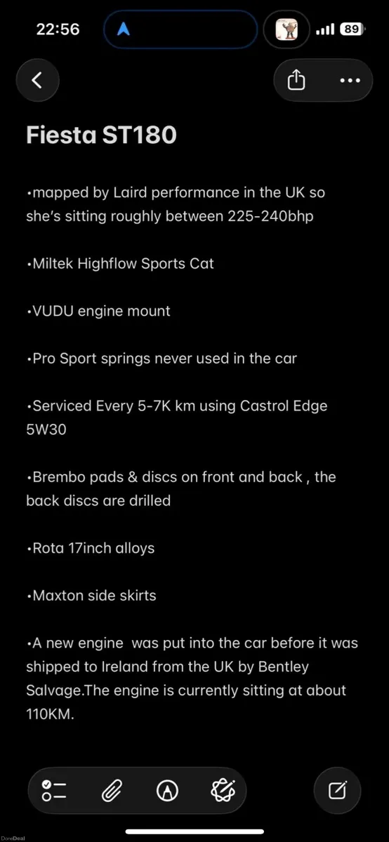 Ford Fiesta ST3 180 - Image 2