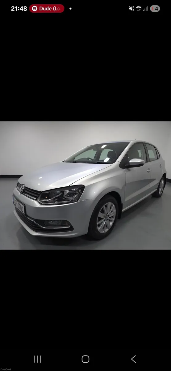 2014 VOLKSWAGON POLO 1.0 T.S.I IN REFLEX SILVER - Image 5