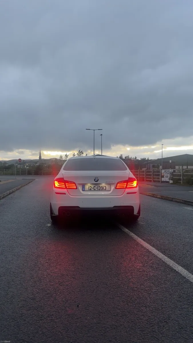 2012 Ice White BMW Auto 520d F-10 M-Sport - Image 5