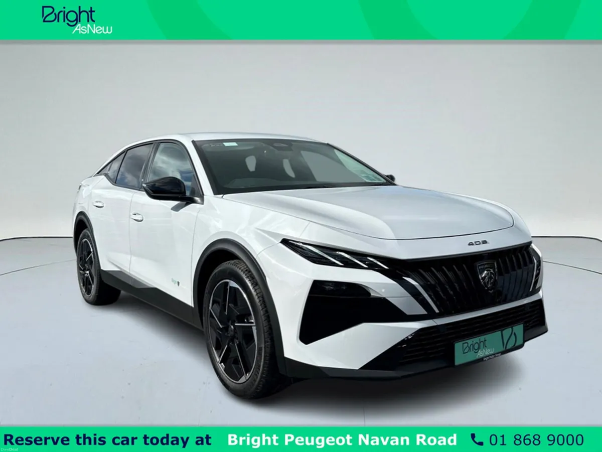 Peugeot 408 ALLURE 58KWH 210BHP 4DR A - Image 1