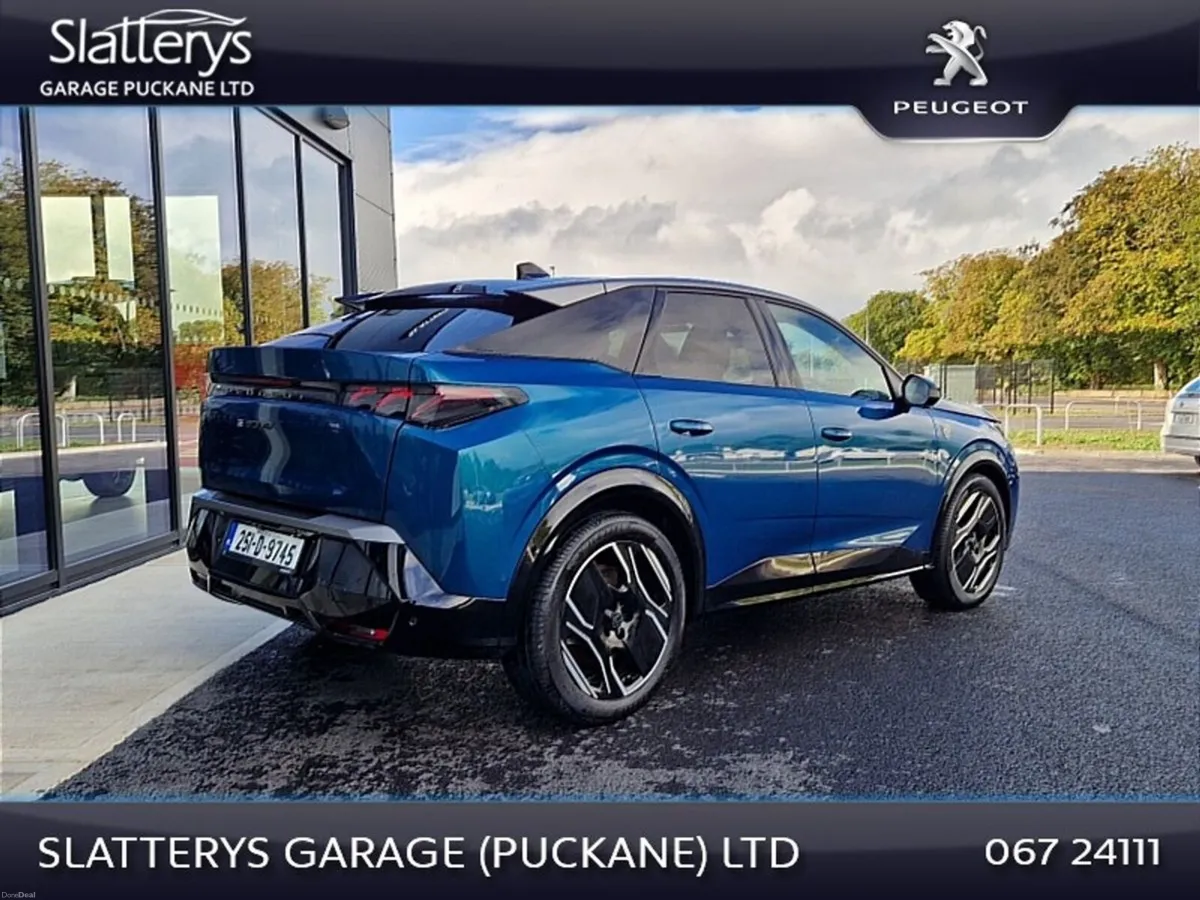 Peugeot 3008 BEV 73kWH 210BHP Allure 520km Range W - Image 3