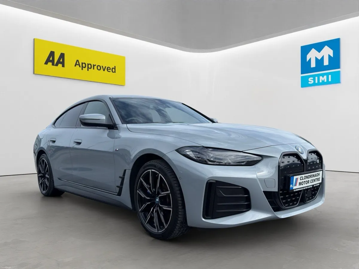 BMW i4 M Sport edrive 40 - Brooklyn Grey - Image 1