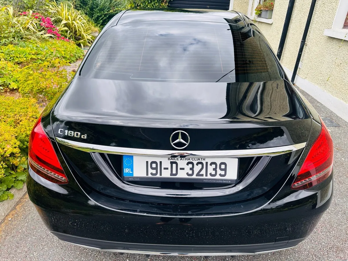 2019 Mercedes Benz C180d Automatic-Cream Leather - Image 2