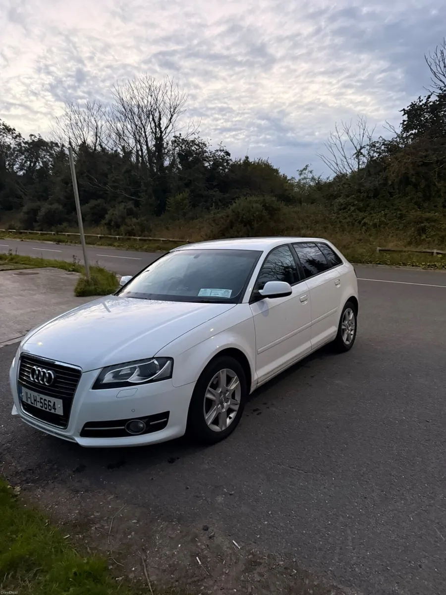 White Audi A3 - Image 3