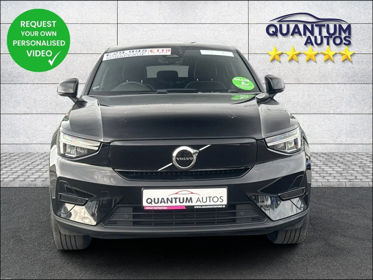 Volvo C40 2023 RECHARGE CORE-EDITION 228BHP 69KWH - Image 2