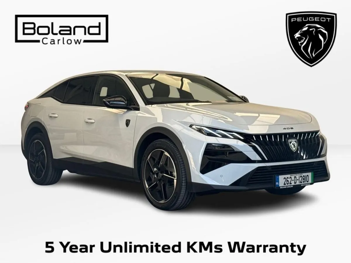 Peugeot 408 BEV GT EXEC LINE *NEW MODEL* € PER WEE - Image 1
