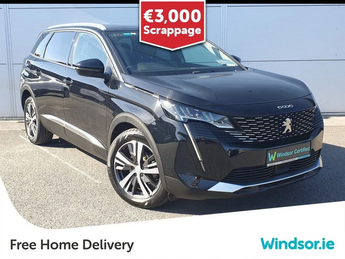 Peugeot 5008 1.5 BlueHDi 130bhp Allure **€3000 SCR - Image 1