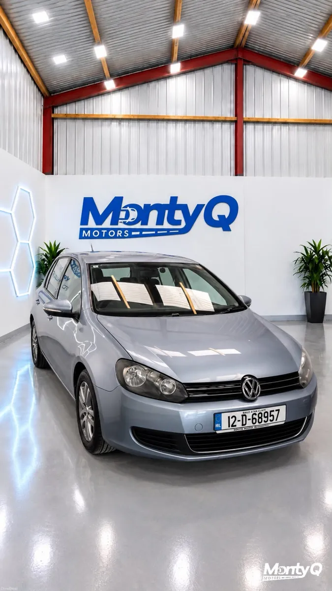 2012 VW Golf TSI Automatic - 93K KM - light blue - Image 1