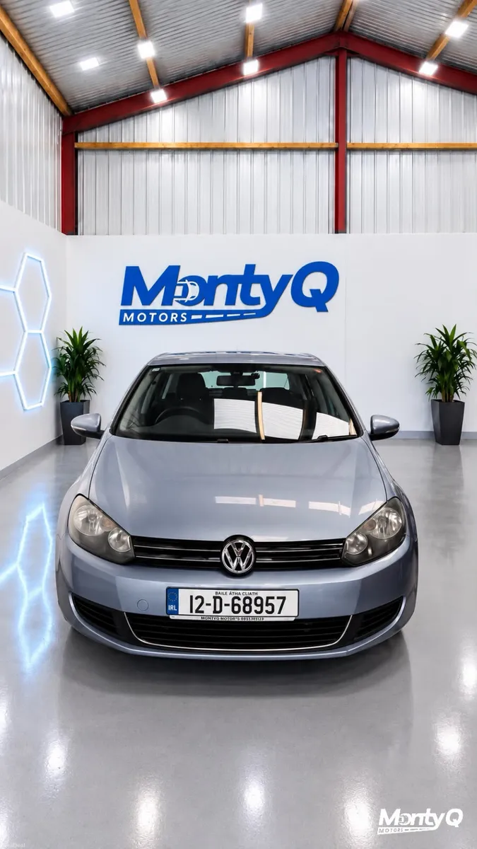2012 VW Golf TSI Automatic - 93K KM - light blue - Image 2