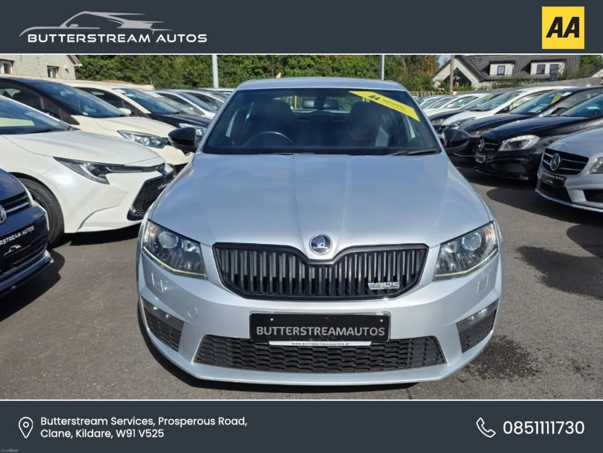 Skoda Octavia RS 2.0 TDI FULL LEATHER WING BACKS - Image 2