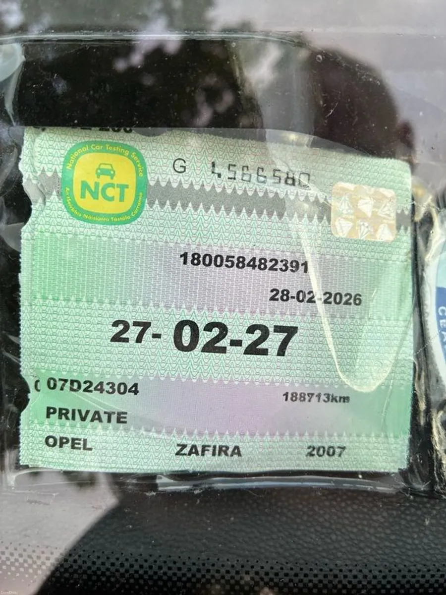 2007 Opel Zafira - Image 3