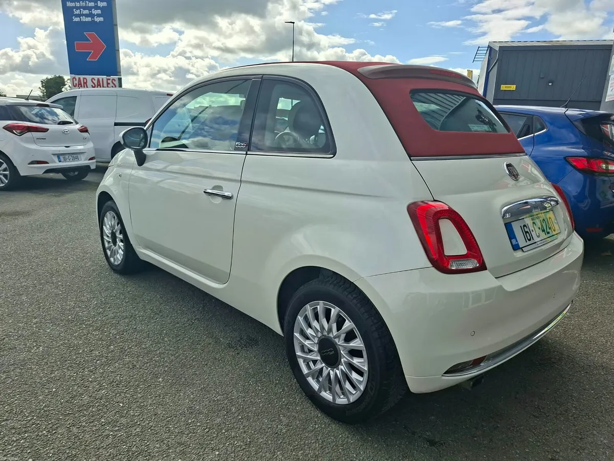Fiat 500 2016 Automatic Convertible Low Km New Nct - Image 2