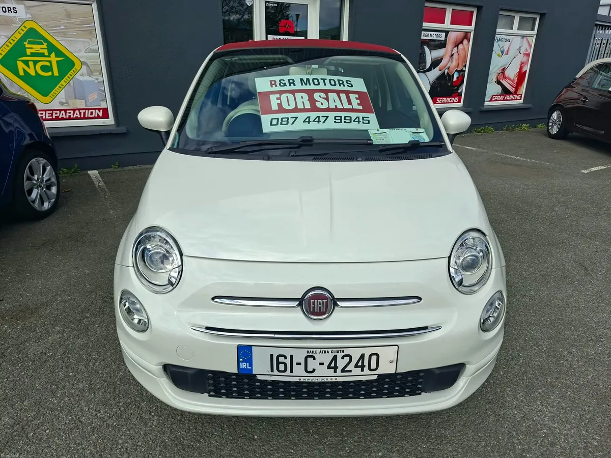Fiat 500 2016 Automatic Convertible Low Km New Nct - Image 5