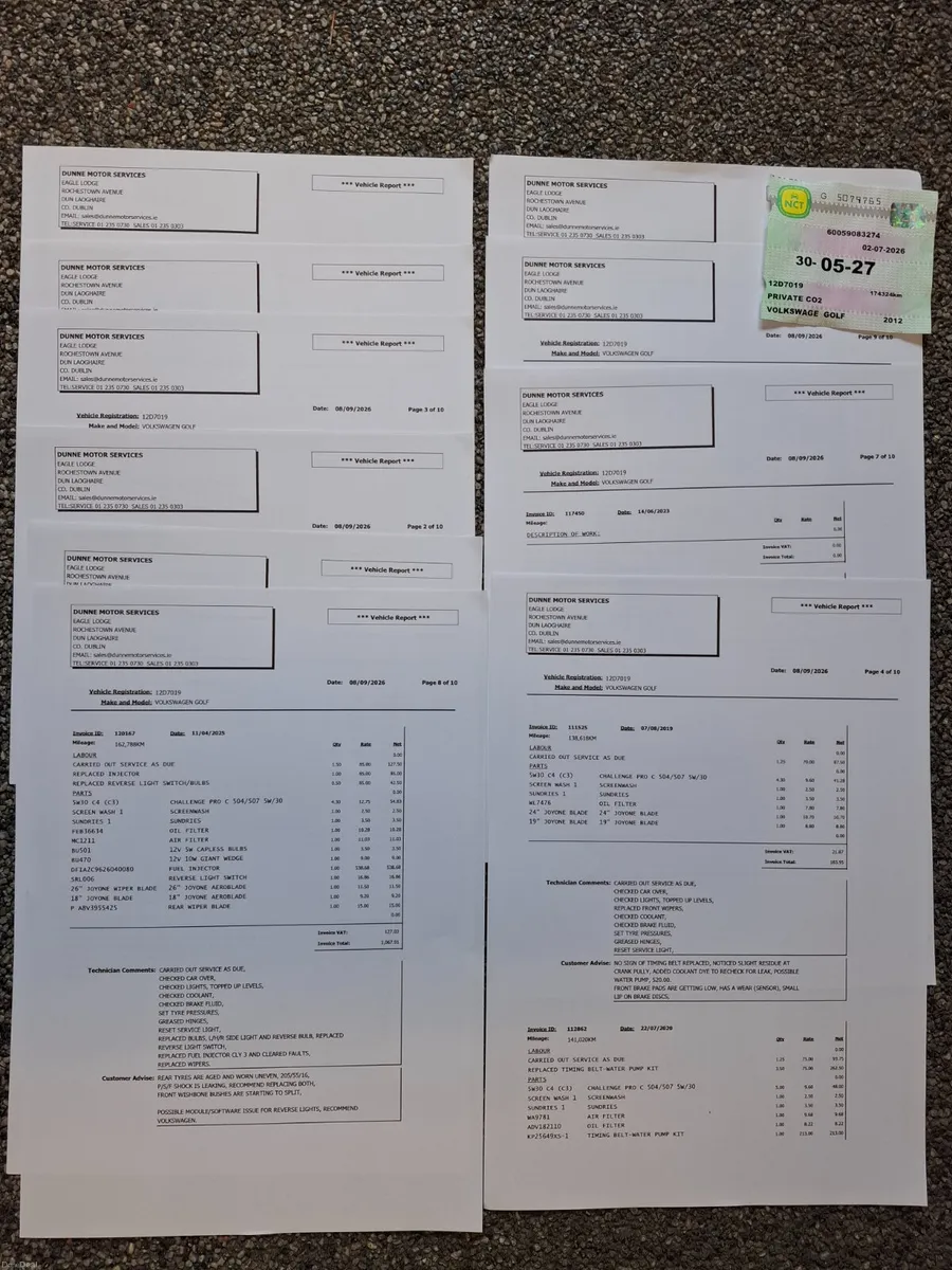 2012 VW GOLF DIESEL 5DR - Image 3