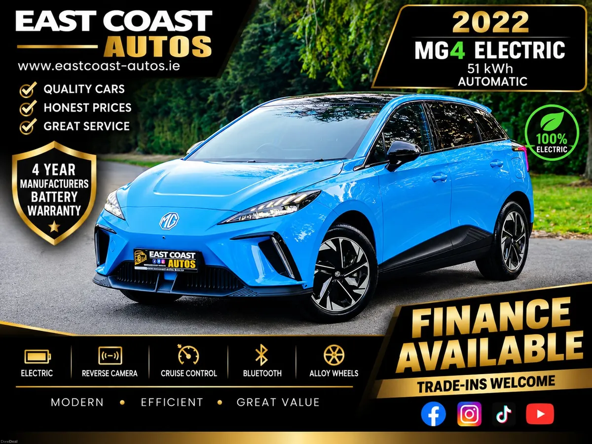 2022 MG MG4 Trophy EV 64 Kwh Long Range - Image 1
