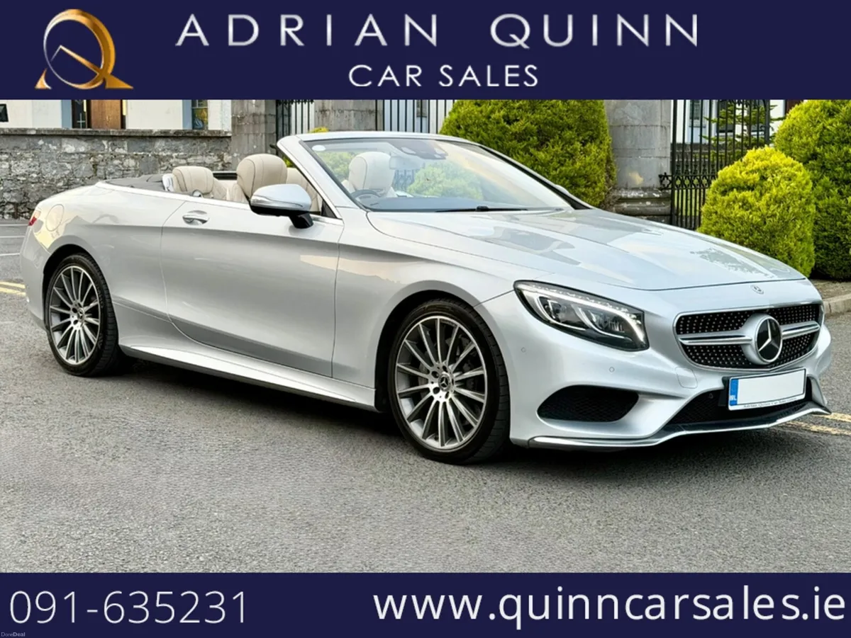 Mercedes-Benz S-Class S 500 CONVERTIBLE AMG LINE P - Image 1