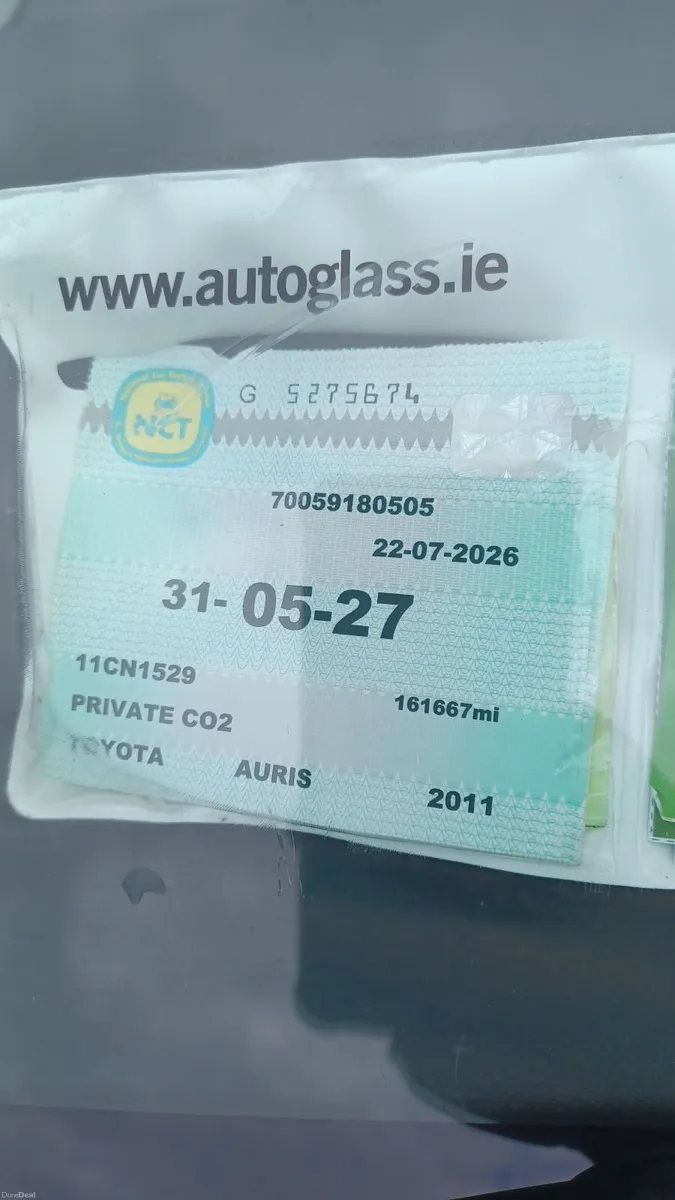 11 Toyota Auris 1.4 diesel NCT 5/27 - Image 4