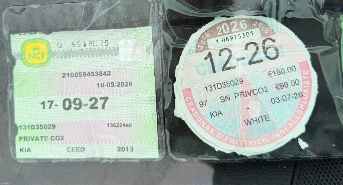 2013 Kia Ceed 1.6 Diesel New NCT 09/27 TAX 12/26 - Image 2