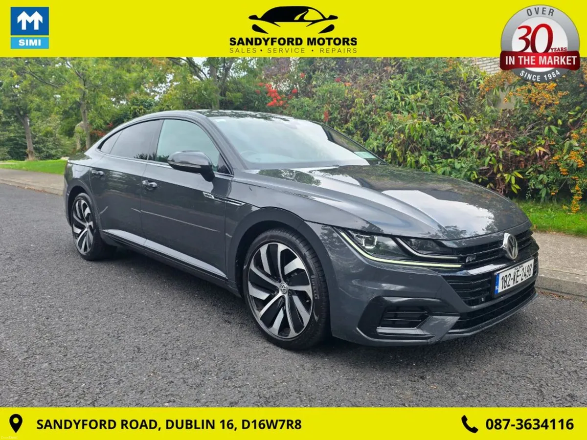 Volkswagen Arteon 2.0 TSI R-line 190PS 4DR Auto - Image 1