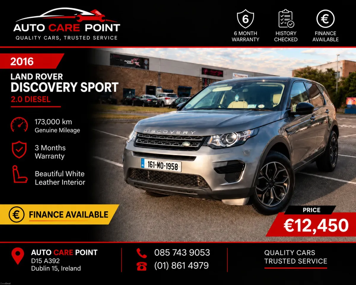 2016 Land Rover Discovery Sport 2.0D - Image 1
