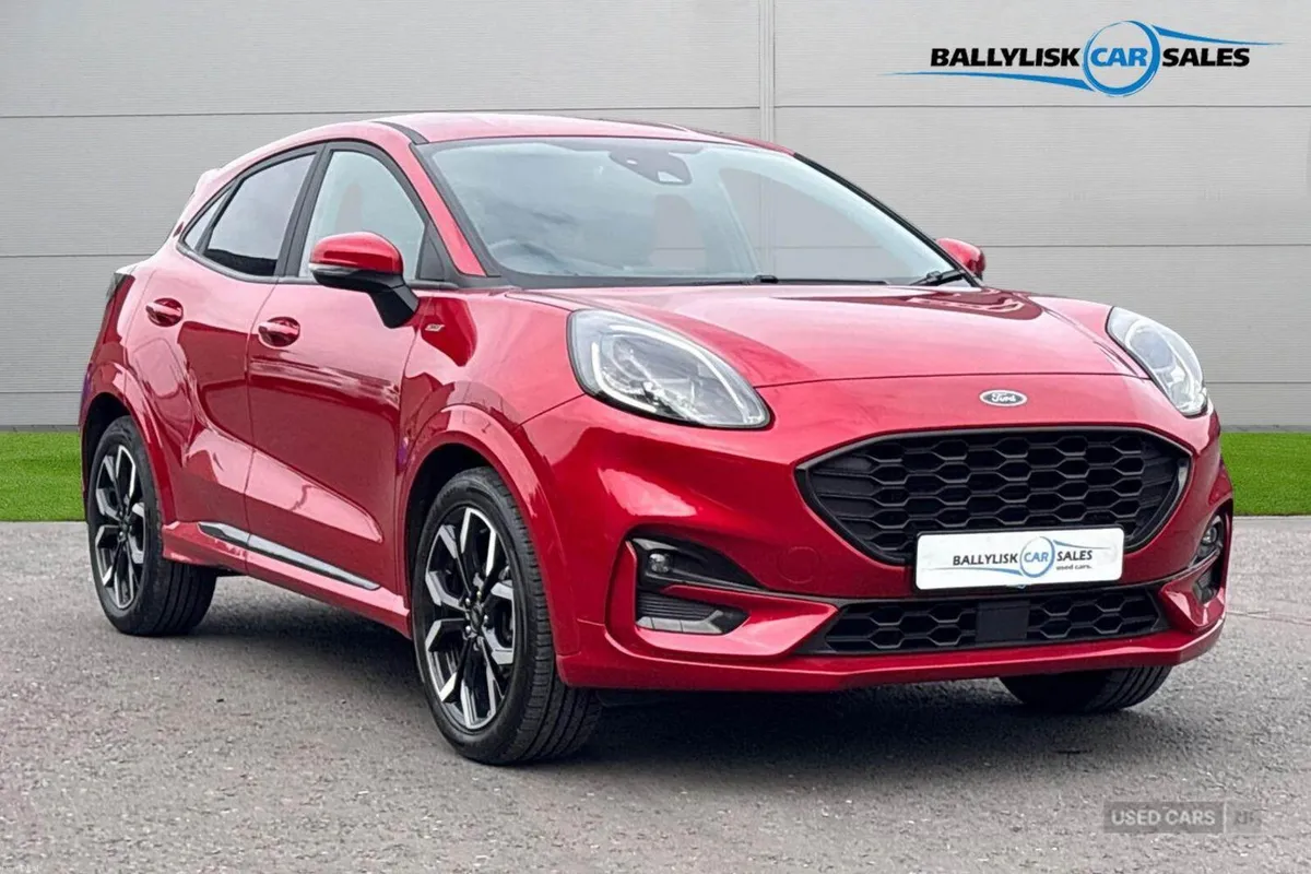 Ford Puma 1.0T 155PS ST-Line X in Fantastic Red wi - Image 1