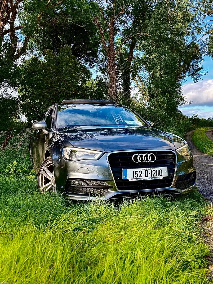 2015 AUDI A3 SALOON S LINE 1.4 TFSI 74K PAN | B&O - Image 1