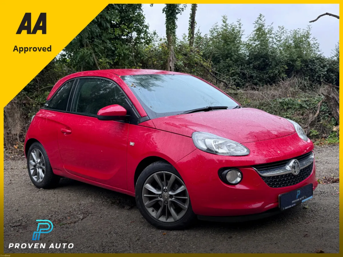 Vauxhall Adam JAM EDITION 1.2 PETROL ' 1 YEAR UNLI - Image 1