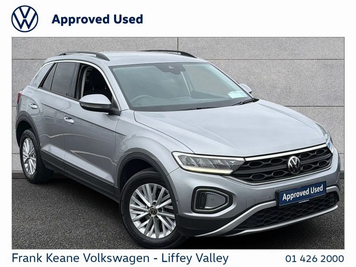 Volkswagen T-Roc LIFE 1.0 TSI 110HP *SILVER METALL - Image 1