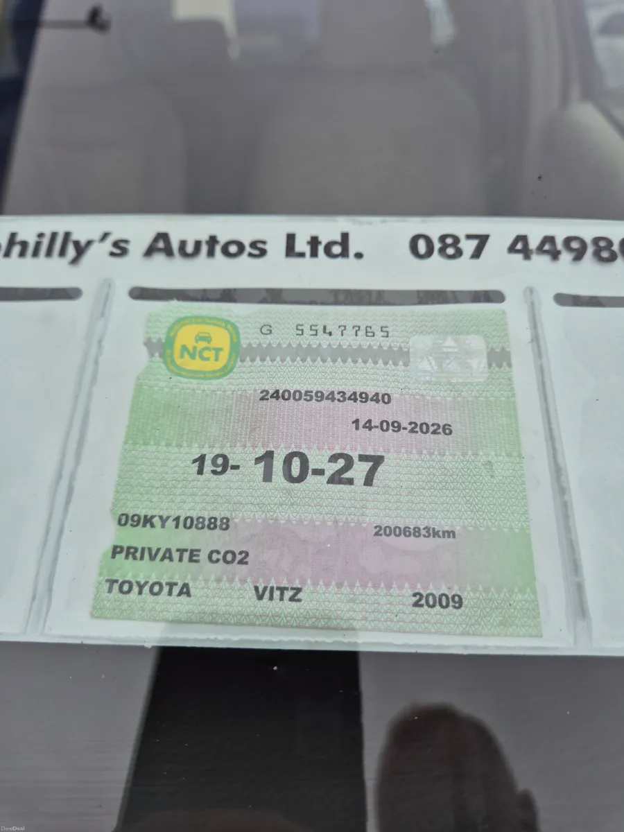 Toyota Vitz 2009 - Image 5