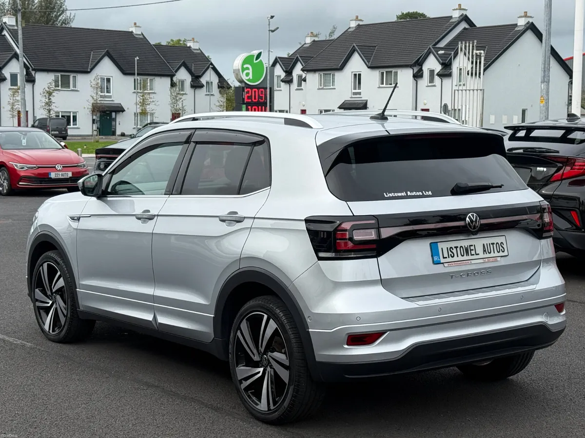 212 VW T-CROSS R-LINE 1.0 AUTOMATIC 116BHP PETROL - Image 6