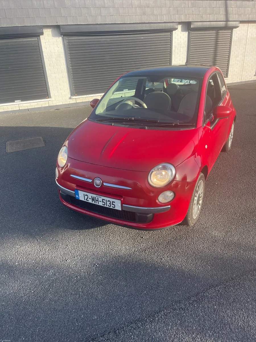 2012 Fiat 500 - 1.2 Petrol - NCT 09/27 - Image 1