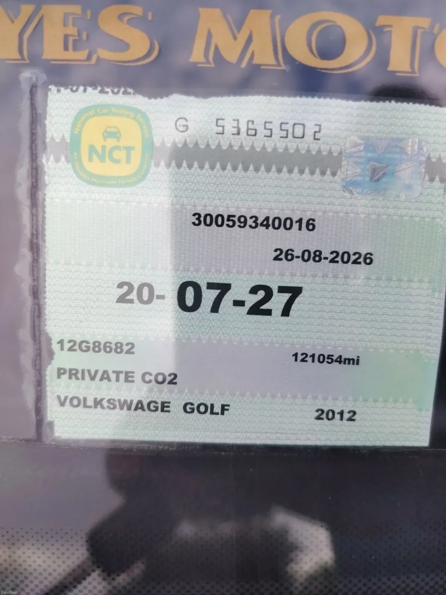 Volkswagen Golf 2012 - Image 3