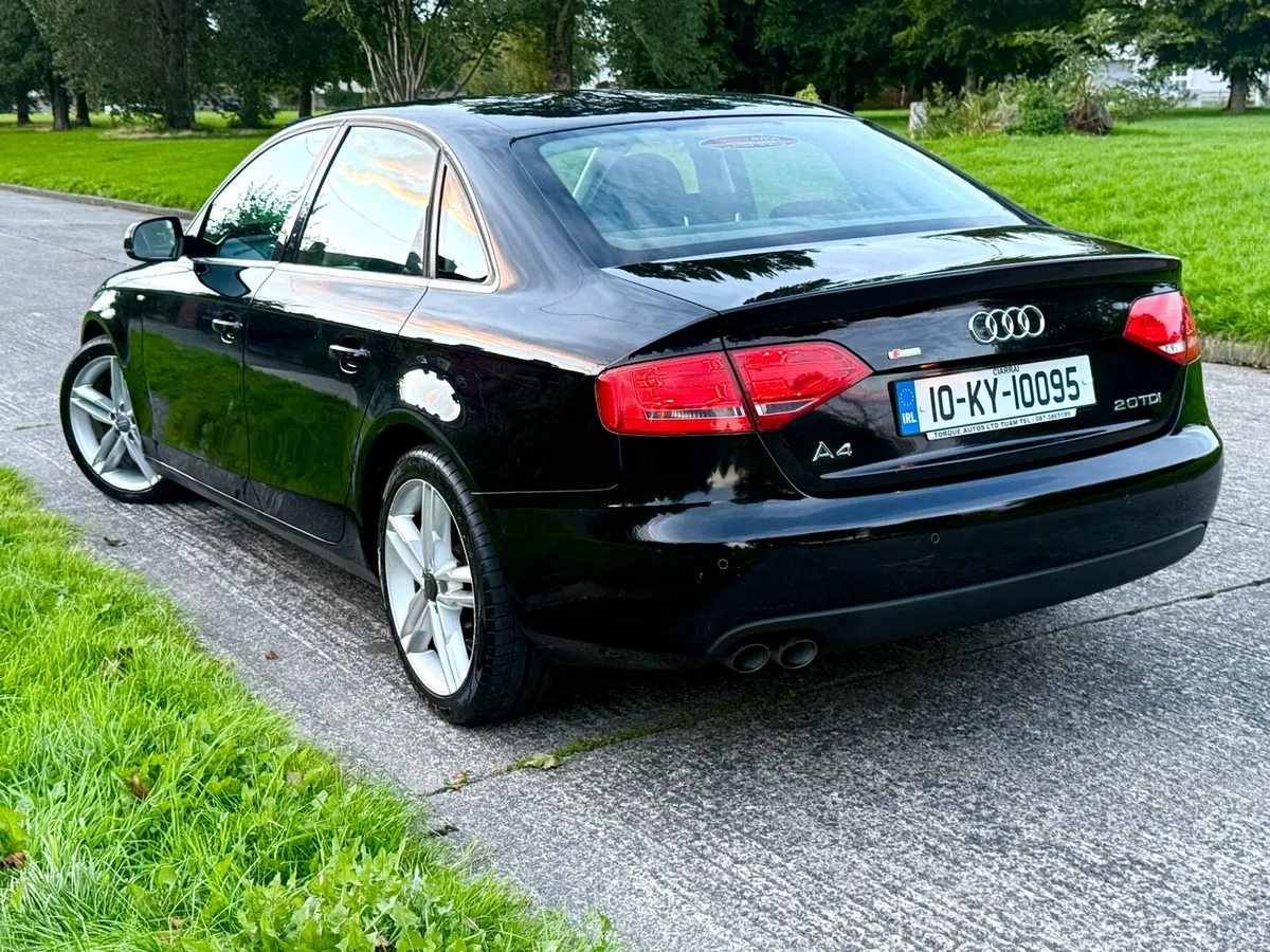 10 Audi A4 2.0 TDi New Nct Low tax - Image 4